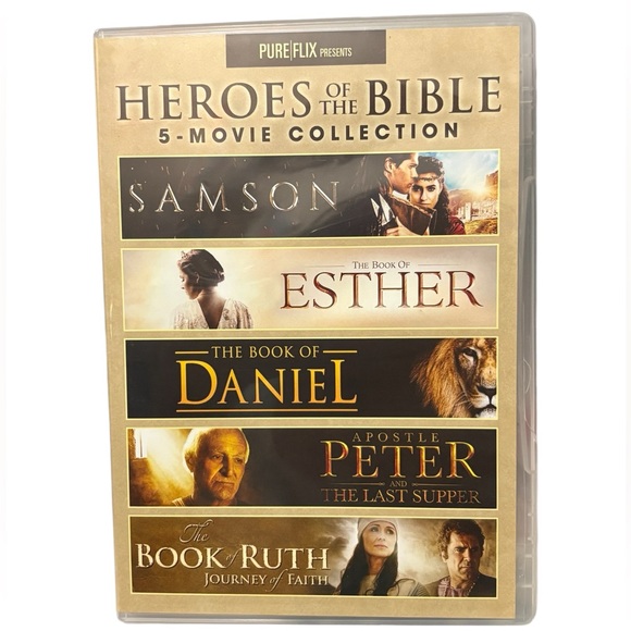 Pure / Flix Other - Heroes of the Bible 5-Movie Collection DVD
